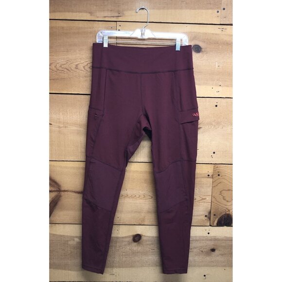 Rab Horizon Tights Pants Womens Size 14 Stretch Baselayer Hiking Trail - Picture 1 of 11
